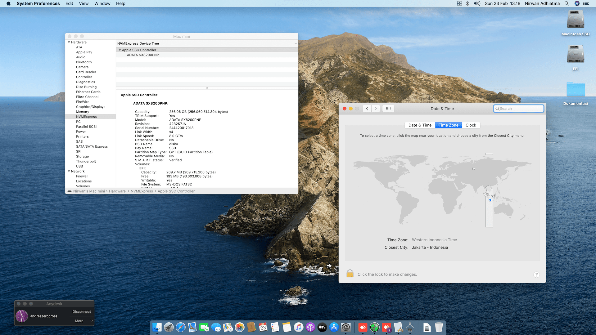 Intel NUC8i3BEH [CoffeeLake   Intel Irish Graphics 655] 6
